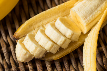 Raw Yellow Organic Bananas