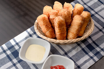 tequeños venezolanos queso y chocolate