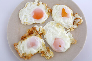 Obraz na płótnie Canvas fried eggs