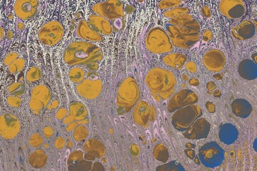 Beautiful and colourful oil mixed paint - great for wallpapers