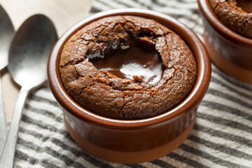 Homemade Chocoalte Molten Lava Cake