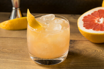 Refreshing Grapefruit Radler Ccoktail