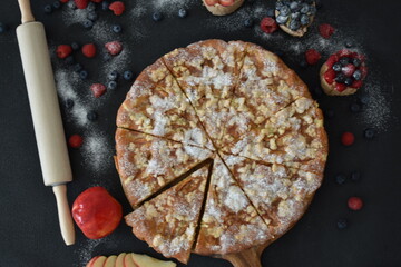 Apfelkuchen mit Streusel