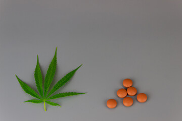 use of marijuana to medical treatment concept