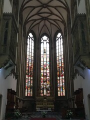 stained glass window