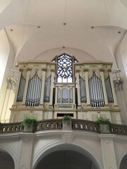 interior of the church