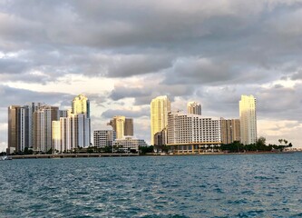 Fototapeta premium skyline of miami