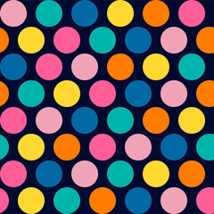 Abstract bright colorful seamless pattern.