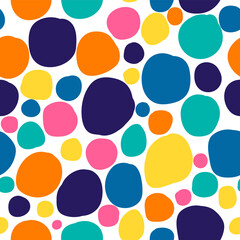 Abstract bright colorful seamless pattern.