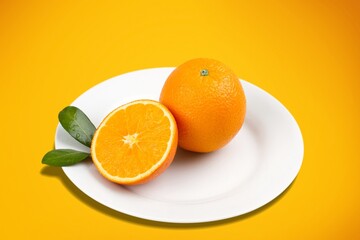 Orange.