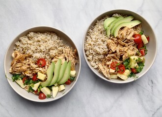 chicken and rice bowl