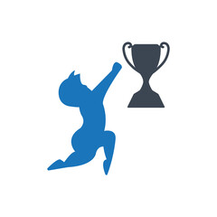 winner icon ( vector illustration )