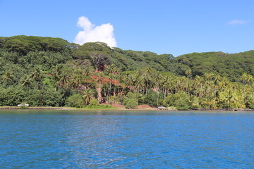 Littoral de Taha'a, Polynésie française	