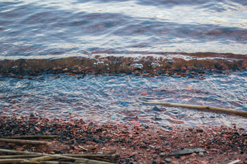 plan of rushing water, Photo of wave texture and background