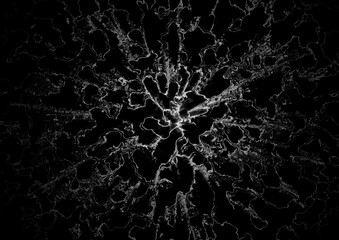 background abstract picture / stains on a black background