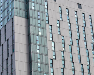 Window Pattern on Modern Skyscraper