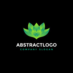 Fototapeta premium Abstract Flower Business logo Concept.