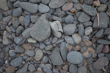 Stones on the beach