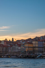 Obraz premium Porto&nbsp;or Oporto&nbsp; is the&nbsp;second-largest city&nbsp;in&nbsp;Portugal&nbsp;and one of the&nbsp;Iberian Peninsula's major urban areas. Porto is famous for &nbsp;Houses of Ribeira Square located in the historical center of Porto