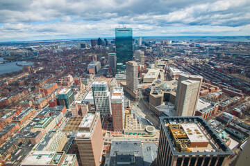 Fototapeta na wymiar Downtown Boston Skyline