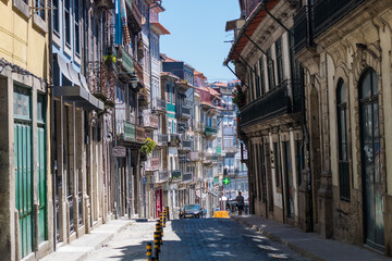 Fototapeta premium Porto&nbsp;or Oporto&nbsp; is the&nbsp;second-largest city&nbsp;in&nbsp;Portugal&nbsp;and one of the&nbsp;Iberian Peninsula's major urban areas. Porto is famous for &nbsp;Houses of Ribeira Square located in the historical center of Porto
