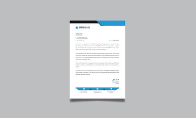 Business Letterhead, Corporate Letterhead Template, Corporate Letterhead Design
