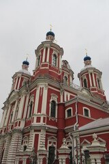 Fototapeta na wymiar Russia, Moscow, Zamoskvorechye, Klement Church, July 2020 (14)