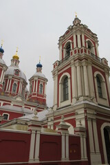 Fototapeta na wymiar Russia, Moscow, Zamoskvorechye, Klement Church, July 2020 (7)