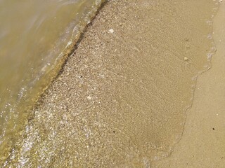 Water on the sand