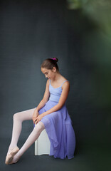 Fototapeta premium Ballerina posing