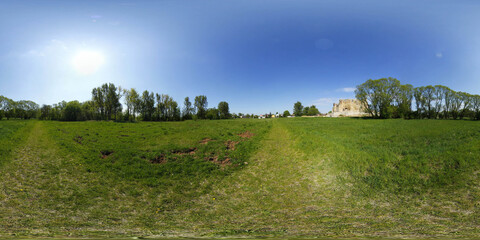 Fototapeta premium Medieval Castle HDRI Panorama