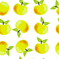 

yellow and golden apple pattern