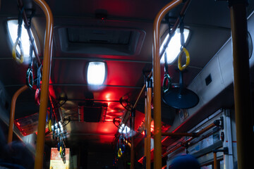 Fototapeta premium inside the bus