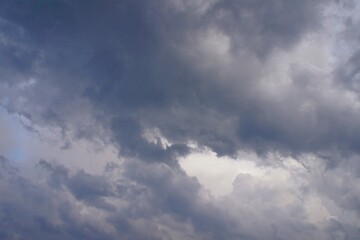 Fototapeta na wymiar dramatic clouds in the sky