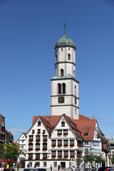 Fototapeta na wymiar Marktplatz in in der historischen Altstadt