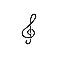 Music note logo