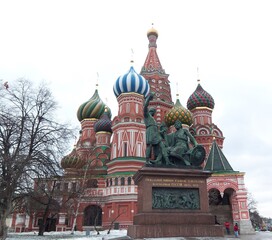 Saint Basil's Cathedral Red Square Moscow Russia 2007