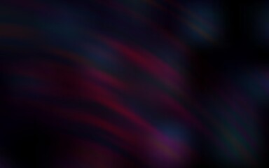 Dark Red vector background with wry lines. Modern gradient abstract illustration with bandy lines. Pattern for your business design.
