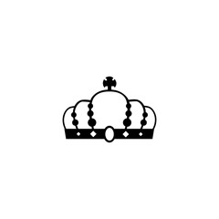 Obraz premium Royal crown icon on white background