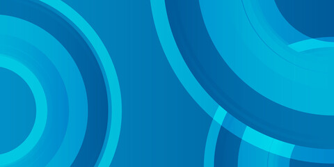 Modern blue business presentation slides templates