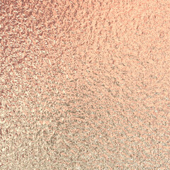 Rose gold copper foil paper texture background.