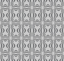Fototapeta premium Three bubble lantern seamless repeat pattern background