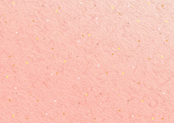 和紙 金箔 銀箔 ピンク　背景 イラスト