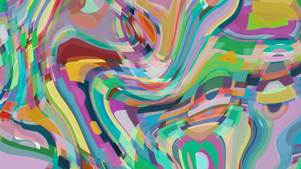 abstract background with colorful lines