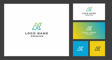 Corporate Logo design, latter logo, Colorful