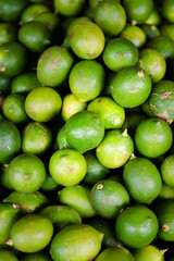 Limes for sale at a street market in Havana