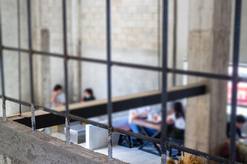 Minimal loft style coffee shop
