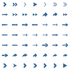 arrow icon set, arrow vector, arrow symbol isolated illustration white background