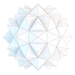 Geometric shapes design,3d illustration 