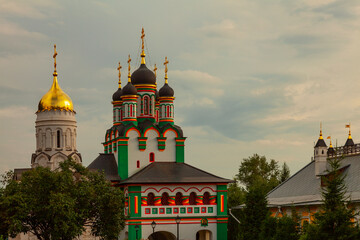 Fototapeta na wymiar Savvino-Storozhevsky monastery in Pavlovskaya Sloboda, Russia